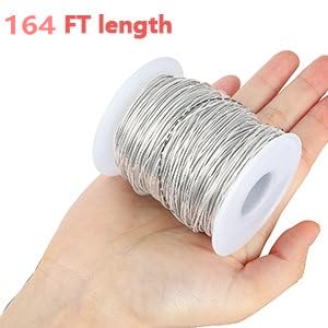 22 Gauge (0.6MM) Stainless Steel Wire for Jewelry Making, Bailing Wire Snare Wire Trapping