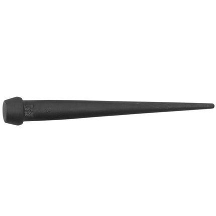 Klein Tools 3256 Broad-Head Bull Pin Made of Forged, Heat-Treaded Steel with Black Finish, 1-1/16-Inch