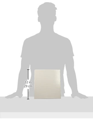 Avery Durable View 3 Ring Binders for Home, School Supplies, Office, or Organization Needs, 1" Slant Ring, 4 Pack White Binders (17575)