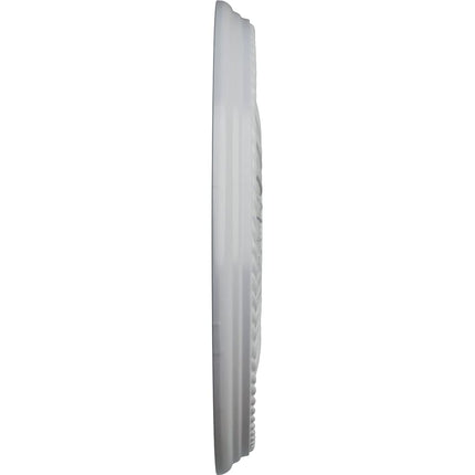 Ekena Millwork CM20BE1FRF Berkshire Ceiling Medallion, Hand-Painted Frost, 20 1/8" OD x 3 7/8" ID x 1 7/8" P (Fits Canopies up to 6 3/8")
