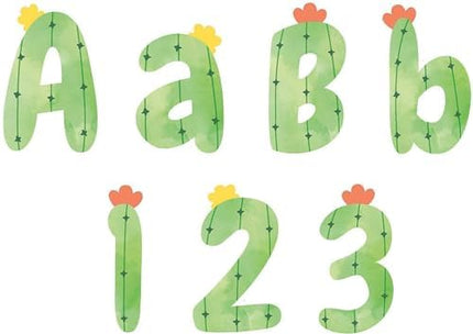 Cactus Bulletin Board Letters - Educational - 248 Pieces