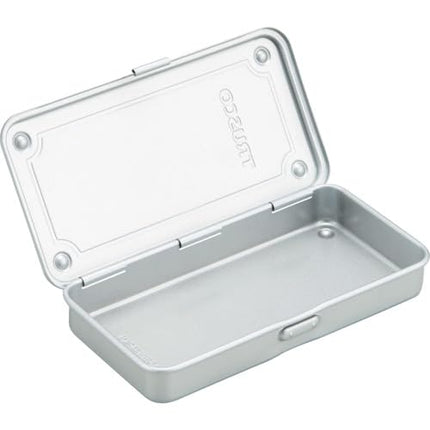 TRUSCO T-19SV Trunk Tool Box, 80.9 x 4.9 x 1.3 inches (203 x 109 x 35 mm), Silver