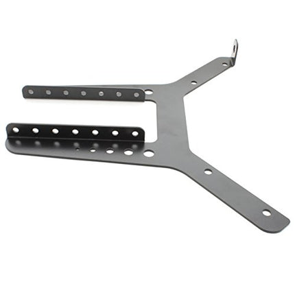 TeraFlex 4997220 JK Kit de soporte de extensión de tercera luz de freno para portaneumáticos con bisagras de alta resistencia