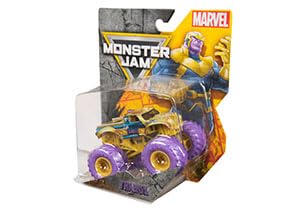 Monster Jam Marvel Thanos Monster Truck, 1:64 Scal