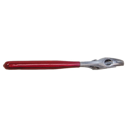 KLEIN TOOLS D506-4 Adjustable Drive Wrench, Forged with High Polish Chrome Finish and a Plastic Dipped Handle, 4-Inch