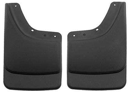 Husky Liners - Rear Mud Guards | 2002-2009 Dodge Ram 1500/2500/3500 w/Single Rear Wheels & w/o OEM Fender Flares, Rear Set - Black, 2 Pc. | 57061