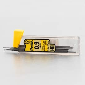 Pentel Super Hi-Polymer Minas de repuesto para lápiz mecánico Paquete económico - Versión surtida original - 0.5mm, 0.7mm, 0.9mm
