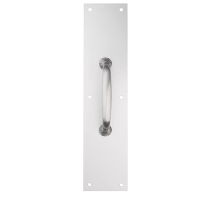 National Hardware N270-404 Plaques de tirage en aluminium satiné, 3-1/2" x 15", paquet de 2