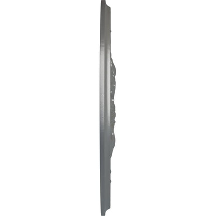 Ekena Millwork CM12LESLS Legacy Acanthus Ceiling Medallion, Hand-Painted Silver, 12 3/4" OD x 7/8" P (Fits Canopies up to 3 1/2")