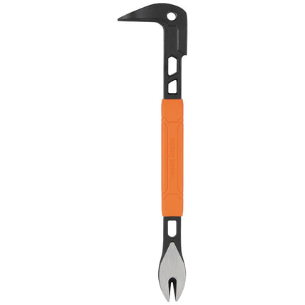 Klein Tools 66093 Integrated Honeycomb Nail Extractor, Heavy Duty Carbon Steel Foot, 12"