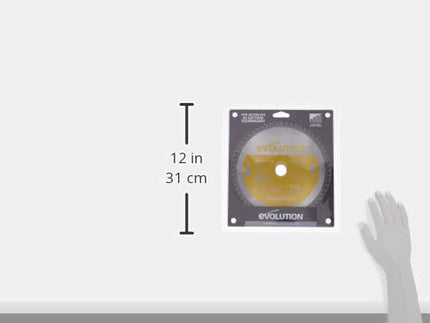 Evolution Power Tools 230BLADESS Stainless Steel Cutting Saw Blade, 9-Inch x 60-Tooth