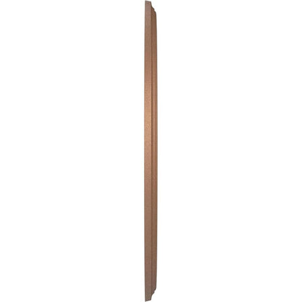 Ekena Millwork CMP22BECAC Berkshire Thermoformed PVC Ceiling Medallion (Fits Canopies up to 10 1/8"), 22"OD, Aged Copper