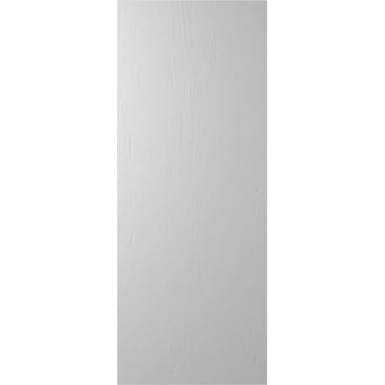 Ekena Millwork ARW101BF621X38PRH Americraft Six Exterior Real Wood Two Equal Panel Framed Board-n-Batten Shutters (Per Pair), 21"W x 38"H, Primed