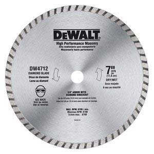 DEWALT DW4712B3 7-Inch High Performance Diamond Ma