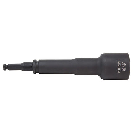Klein Tools NRHDA4 Adapter for NRHD4, 12-Inch Male Square with Black Phosphate Finish for Corrosion Resistance