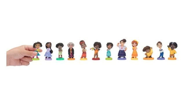 Disney Encanto Madrigal Figurine Toys Set | 12 Madrigal Family Members Mi Familia | All 12 family Madrigal members included in Encanto Gifts Set