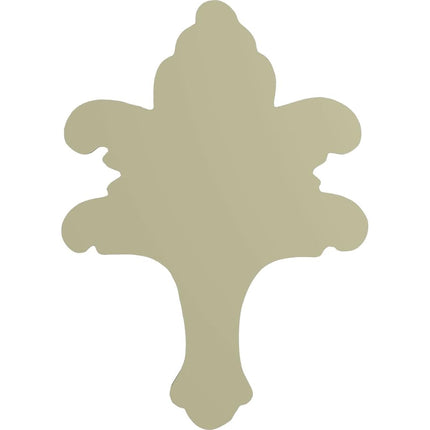 Ekena Millwork ONL06X08X01LF 6 1/4" W x 8 H x 3/4" P Leaf Bundle Onlay, Primed