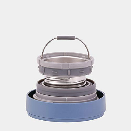 Vaso térmico de acero inoxidable Zojirushi, 16 onzas, azul de Prusia