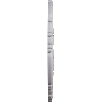 Ekena Millwork CM26ATUWF Attica with Rose Ceiling Medallion, 26"Od X 3 3/4"Id X 1 1/2"P, Ultra Pure White