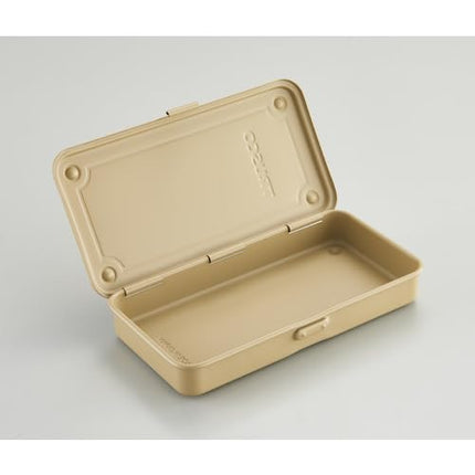 TRUSCO T-19LS Trunk Tool Box, 80.9 x 4.9 x 1.3 x 1.3 inches (203 x 109 x 35 mm), Light Sand