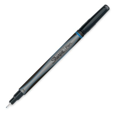 Sharpie Pens, Fine Point, Blue, 12-Count
