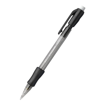 Pentel Champ Pencil, Automatic Pencil, 0.5mm Lead Size, Black Barrel, Box of 12 (AL15A)