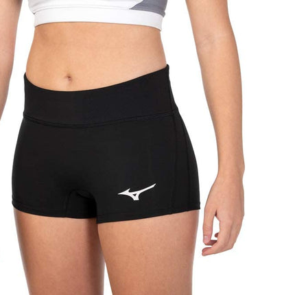 Mizuno Women's Apex 2.5" Inseam Volleyball Short, Black, Small
