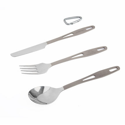 TOAKS SLV-02 Titanium 3-Piece Outdoor Cutlery Set