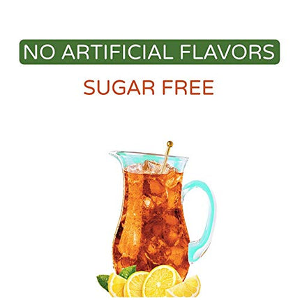 Crystal Light Ice Tea, Natural Lemon, 32 Count 2 Pack of 16ct,64 Quarts