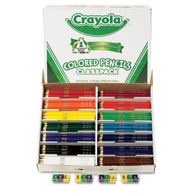 CRAYOLA 68-8462 Lápiz de color de 462 piezas