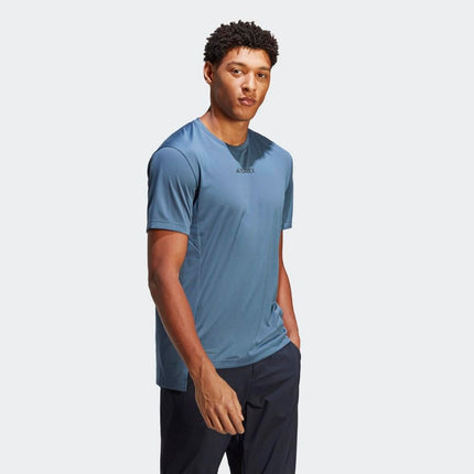 Adidas Men's Terrex Multi T-Shirt, Wonder Steel, Small