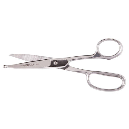 Klein Tools Straight Stainless Trimmer w/Ball Point, 8-Inch G758BP