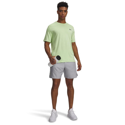 Under Armour Men's Tech Woven Wordmark Shorts Mod Gray/Lumos Lime XXL XXL