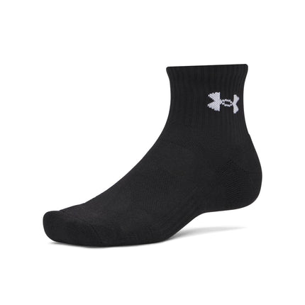 UNDER ARMOUR Performance Cotton Quarter Socks 3 Pairs Unisex Adult Socks
