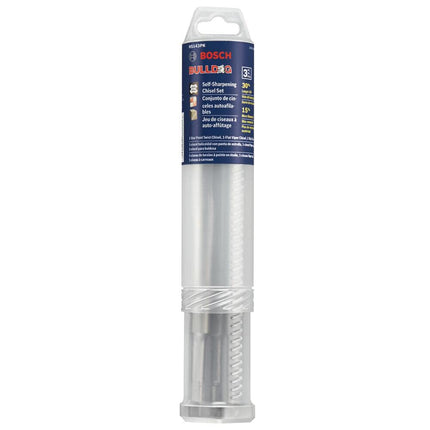 BOSCH HS143PK 3 pc. SDS-Plus® Bulldog™ Self-Sharpening Chisel Set