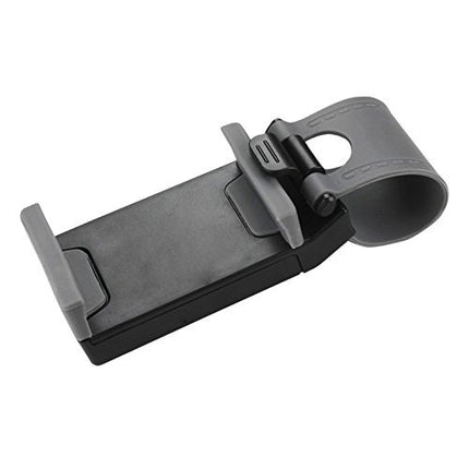 Reiko Car Steering Wheel Phone Mount - Retail Packaging - Gray