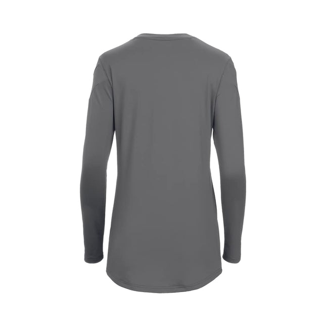 Mizuno Youth Balboa 6 Long Sleeve Volleyball Jersey, Quiet Shade, Large