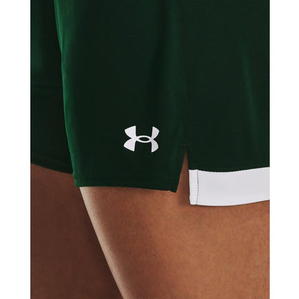 Pantalones cortos Maquina 3.0 para mujer de Under Armour, (301) Verde bosque / / Blanco, XL
