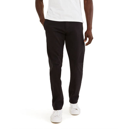 Pantalones chinos Dockers Athletic Fit Ultimate para hombre con Smart 360 FlexPantalones casuales, (nuevo) negro, 8
