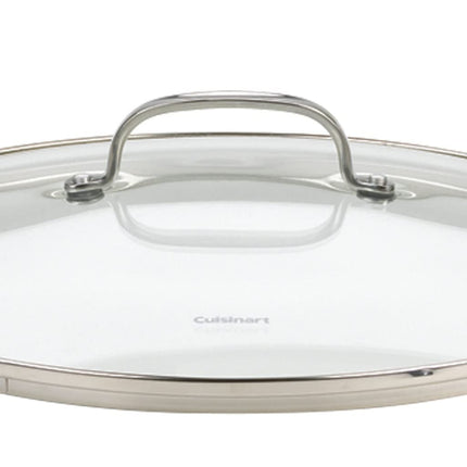 Juego de 2 Tapas de Vidrio Chef's Classic de Acero Inoxidable Cuisinart 71-2228CG