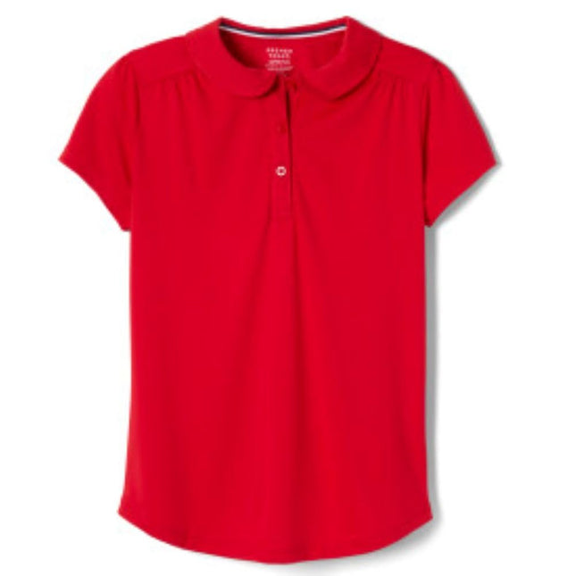 French Toast Girls' Short Sleeve Moisture Wicking 