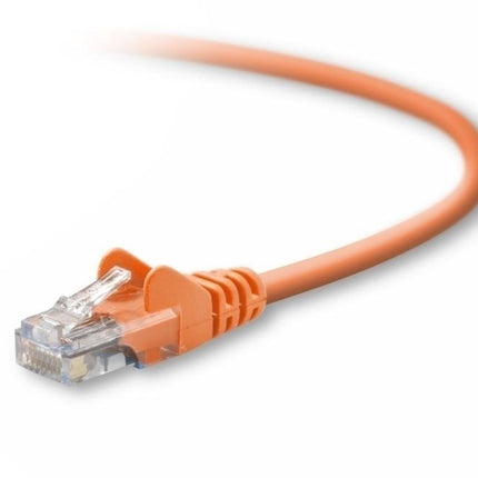 Belkin CAT5E Patch Cord Snagless , Orange- 10ft