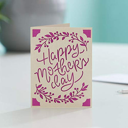 Cricut Joy Insert Cards, Grey/Black Glitter