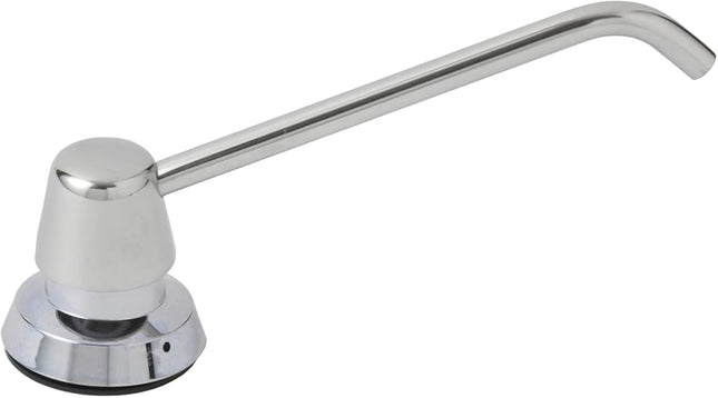 Bobrick 8226 Counter-Mounted Soap Dispenser, 34oz, Stainless Steel