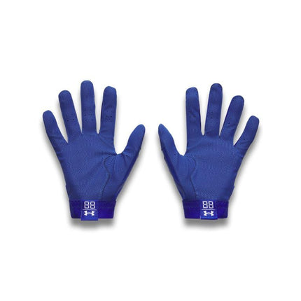 Under Armour Mens Clean Up Baseball Gloves (400) Royal/Royal/White, Medium