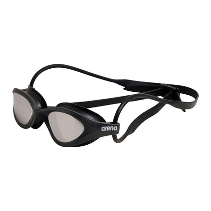 ARENA Unisex 365 Swim Goggles for Fitness Swimmers Comfortable Anti-Fog Watertight Design Mirror Lens Lap Swimming Men and Women, Mirror Silver/Dark Gray/Black