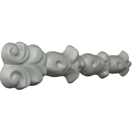 Ekena Millwork ONL01X04MI 1 1/8-Inch W by 4 3/4-Inch H Milton Drop Onlay