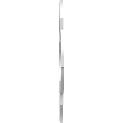 Ekena Millwork 15 3/8"W x 15 3/8"H x 3/8"T Medium Marrakesh Decorative Fretwork Wall Panels in Architectural Grade PVC