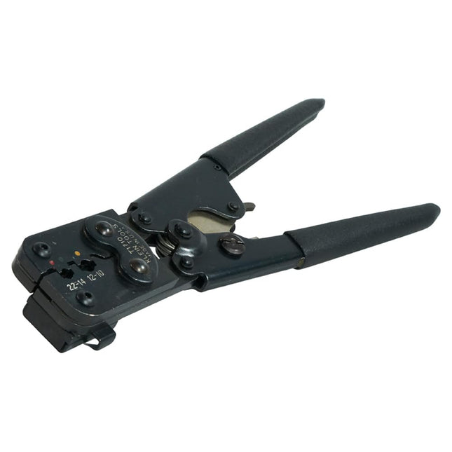 Klein Tools T1710 Ratcheting Crimp Tool, Compound Action Ratcheting Crimper-Insulated Terminals