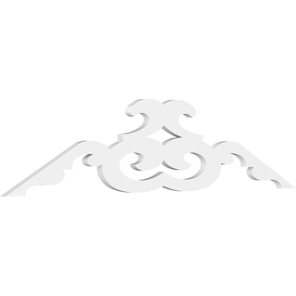 Ekena GPP060X015X100BEN Gable Pediment, Primed, 60" W x 15" H x 1" P (6/12)